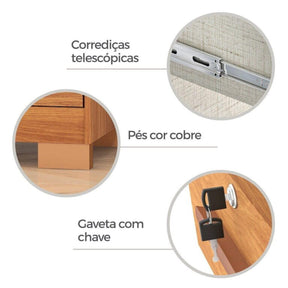 GUARDA-ROUPA 3 PORTAS TORONTO RP1930 2,00 M – FELLICCI