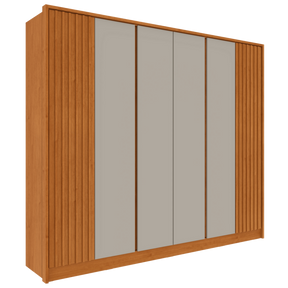 GUARDA-ROUPA 6 PORTAS BARCELONA/MONTSERRAT RIPADO 2,75 M  – TCIL