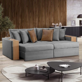 SOFÁ CAMA RETRÁTIL MAIORI 2,32 M – INNOVE ESTOFADOS