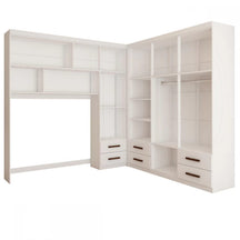 MODULADO 4 PORTAS + GUARDA-ROUPA 6 PORTAS HÉRCULES (SEM ESPELHO) – CARIOCA MÓVEIS