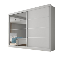 GUARDA-ROUPA 2 PORTAS VERONA 2,02 M  – MÓVEIS EUROPA