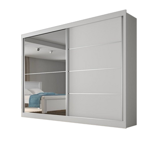 GUARDA-ROUPA 2 PORTAS VERONA 2,02 M  – MÓVEIS EUROPA