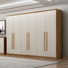 GUARDA-ROUPA 6 PORTAS ROYAL 2,388 M – NOVO HORIZONTE