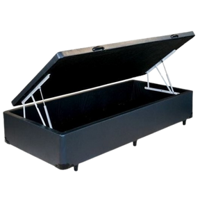 BASE BOX SOLTEIRO BAÚ BLINDADA 78x188 – ALTO NÍVEL CAMAS E COLCHÕES