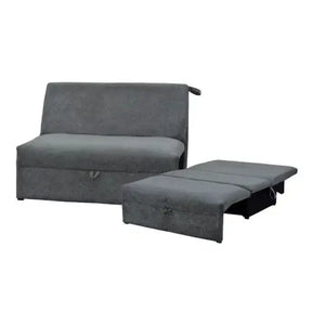 SOFÁ CAMA MALU 2 LUGARES TECIDO SUEDE 115CM