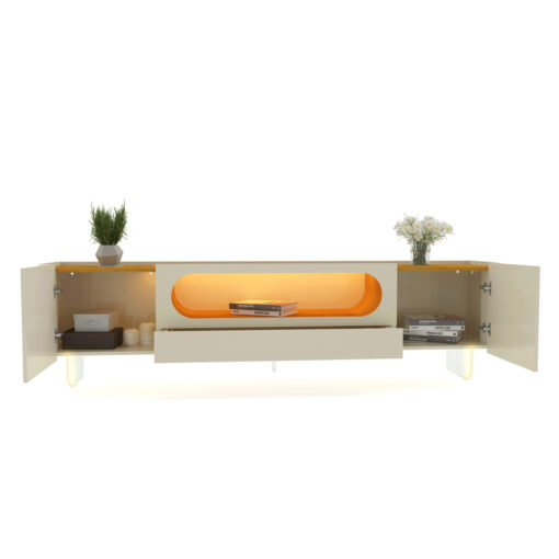 RACK NOBRE 210 OFF WHITE/NATURALE – GELIUS