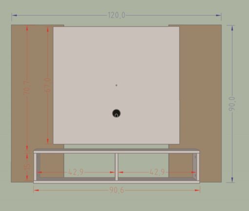 PAINEL ATÉ 47″ NAVI MANUAL