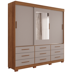 GUARDA-ROUPA 3 PORTAS NEW STAR 1,80 M – SALLÊTO
