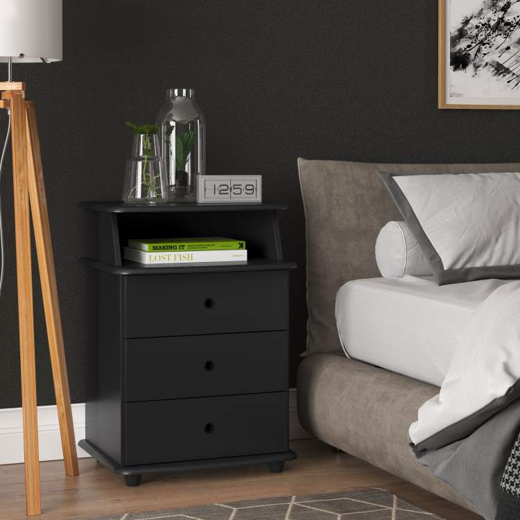 MESA DE CABECEIRA LUXO - EJ MOVEIS