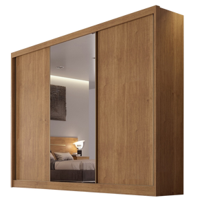 GUARDA-ROUPA SOLLO PLUS (1 PORTA ESPELHADA) 2,736 – NOVO HORIZONTE