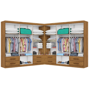CLOSET HÉRCULES 1,77 M X 1,77 M – CARIOCA MÓVEIS