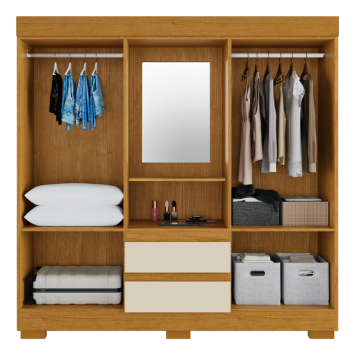 GUARDA-ROUPA CAPELINHA ISABELY 1,491 M – ACP MÓVEIS