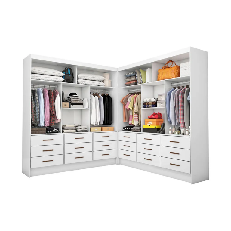 CLOSET SEVILHA 1,62 M × 1,62 M – CARIOCA MÓVEIS