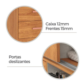 GUARDA-ROUPA 3 PORTAS TORONTO RP1930 2,00 M – FELLICCI