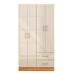 GUARDA-ROUPA 4 PORTAS PANAMÁ 4002 0,90M  - FELLICCI