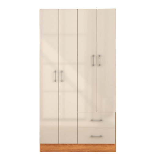 GUARDA-ROUPA 4 PORTAS PANAMÁ 4002 0,90M  - FELLICCI
