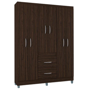 GUARDA - ROUPA 6 PORTAS MILÃO 1,35  – POQUEMA