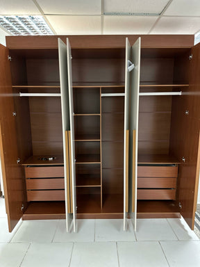 GUARDA-ROUPA MALDIVAS 6 PORTAS E 6 GAVETAS