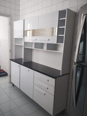 KIT COZINHA ALEXIA 6 PORTAS 2 GAVETAS - IMOP