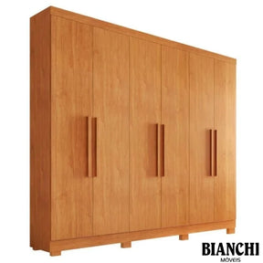 ROUPEIRO CASAL SERGIPE  6 PORTAS C/ PÉS 100% MDF – BIANCHI