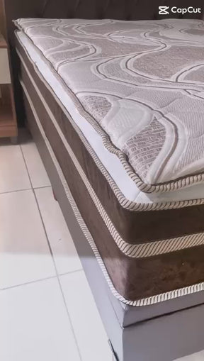 COLCHÃO CASAL DOM 32CM / D33 MOLAS ENSACADAS - BIOFLEX